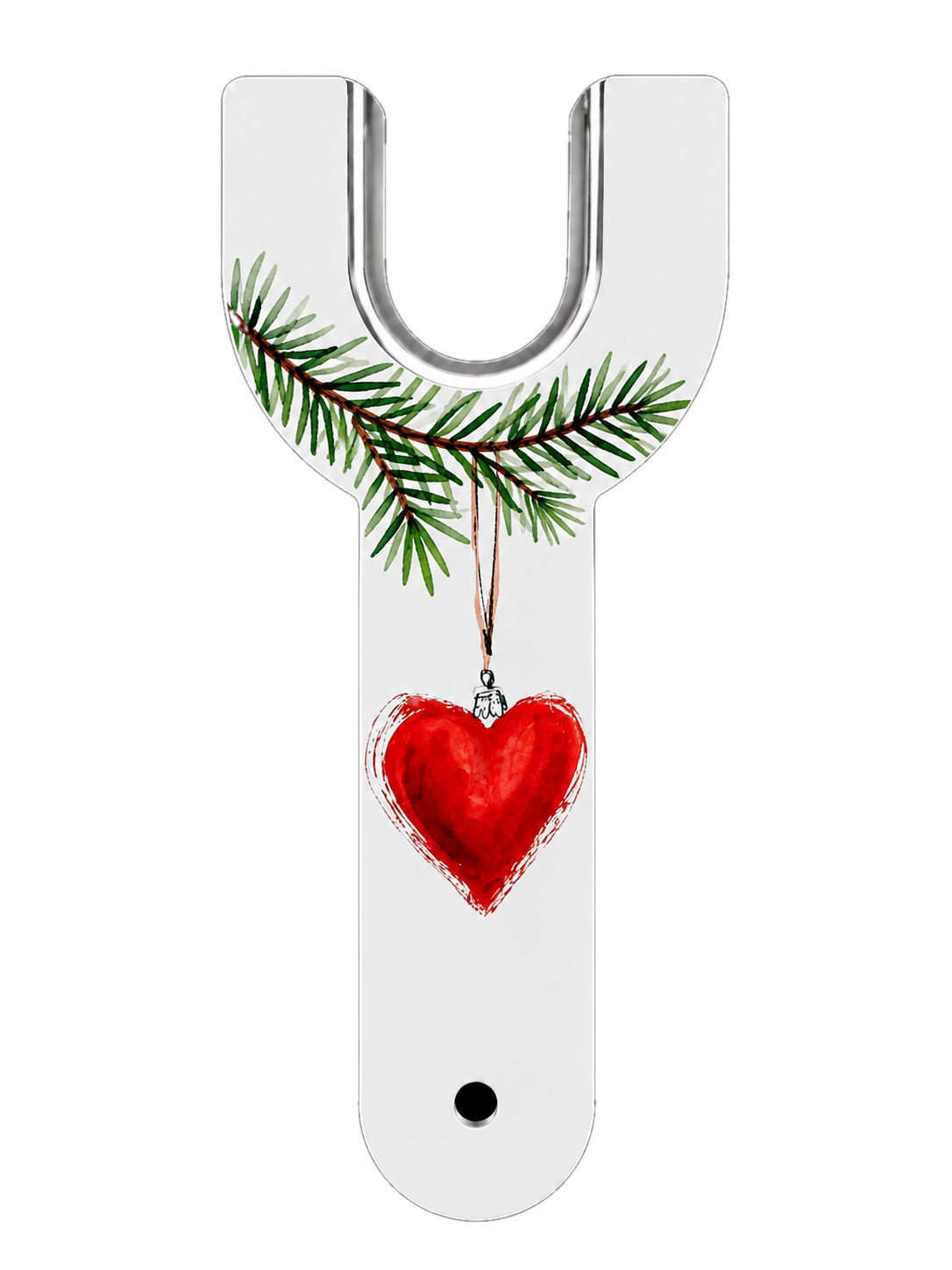 Capsule Fêtes 2026 motif Cœur d'hiver